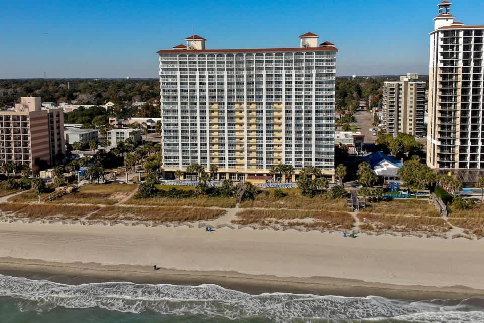 Oceanfront Escape Renovated Suite At Camelot Myrtle Beach Bagian luar foto